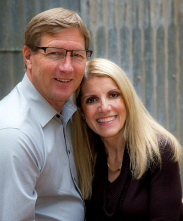 Adoption expert Mardie Caldwell with her husband