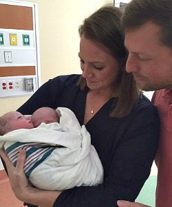 Doug and Katherine were blessed by a twin adoption
