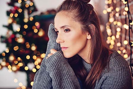 birth mother in crisis looking woman sites by Christmas tree