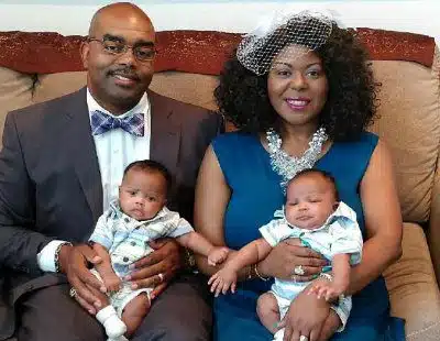 Justin and Tanya adopted twins!