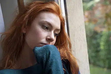 sad woman