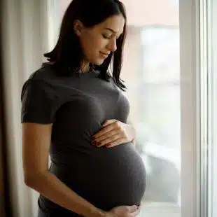 pregnant woman
