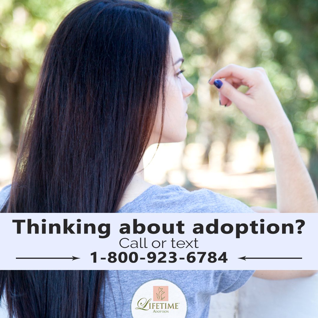 Call or text Lifetime Adoption for answers to your adoption questions