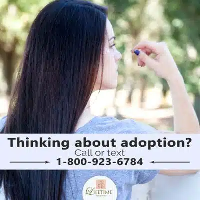 Call or text Lifetime anytime, even right now!
