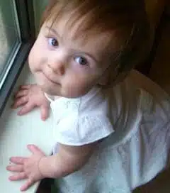 Geoff and Tracy's daughter