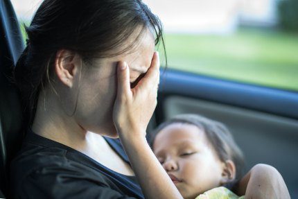 Struggling parent thinking about placing her child for adoption 