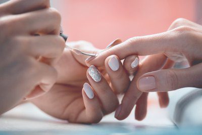 manicure as self-care during adoption wait