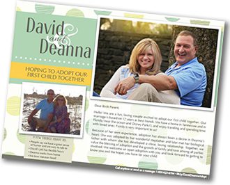 David and Deanna's adoption profile