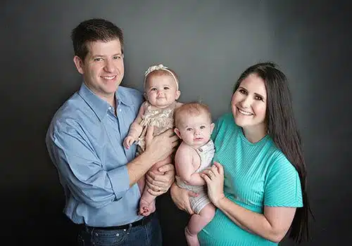 Lifetime adoptive couple Stephen and Shasta with two of their children, Willow and Gunner