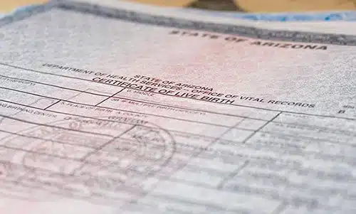 adoption birth certificate