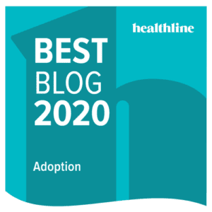 Healthline Adoption Badge for Best Blog