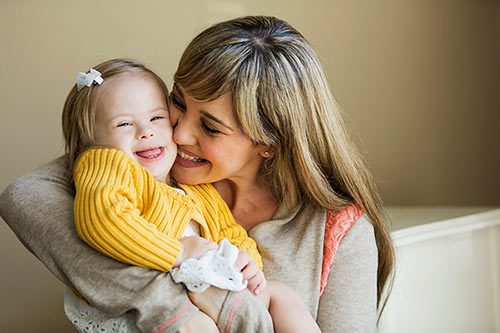 Loving mother who is raising special needs children