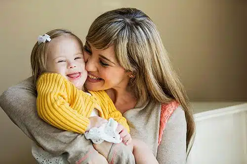 Loving mother who is raising special needs children