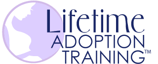 Lifetime adoption training logo