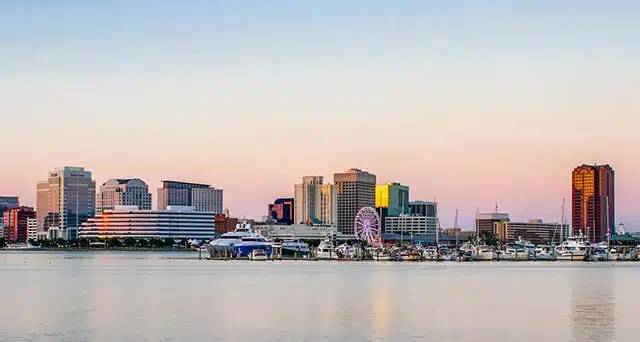 Virginia Beach skyline