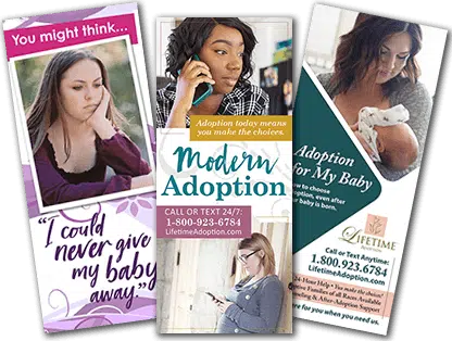 Adoption training brochures