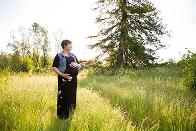 Pregnant woman in Oregon