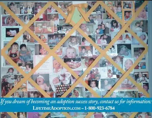 Collage of Lifetime Adoption babies